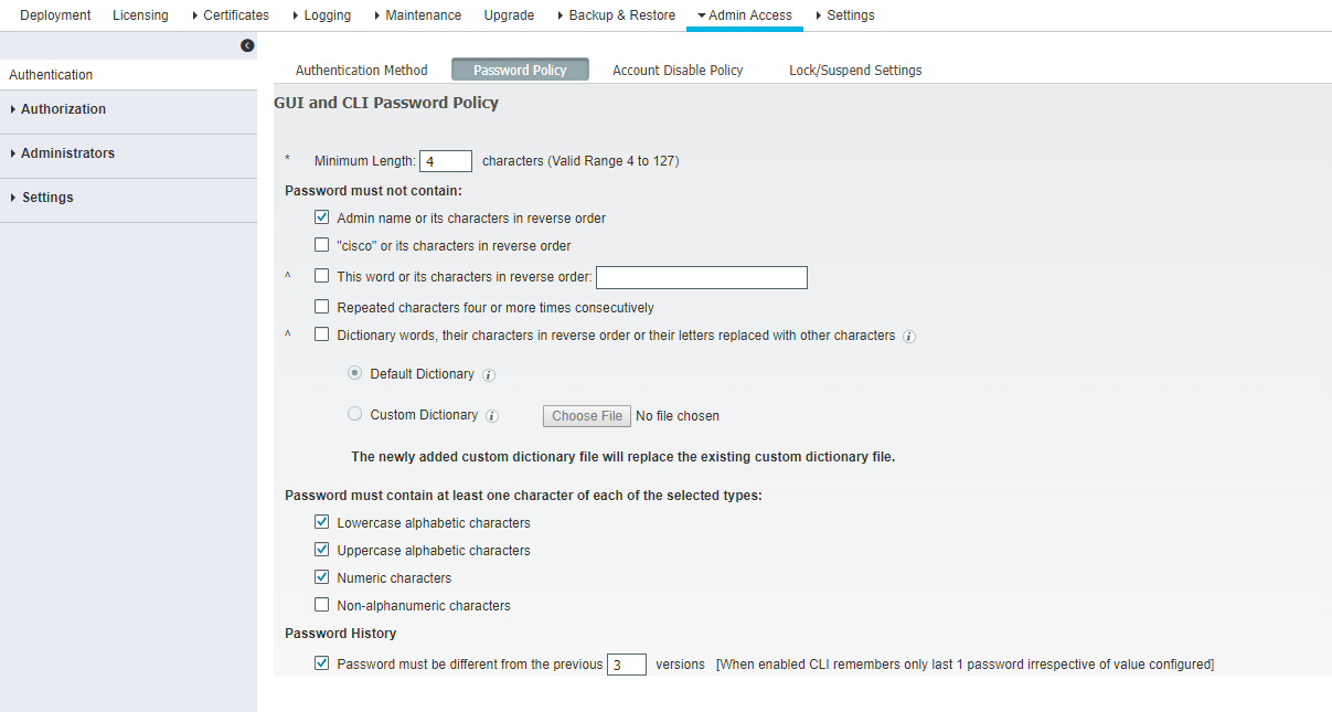 password for ISE admin.PNG